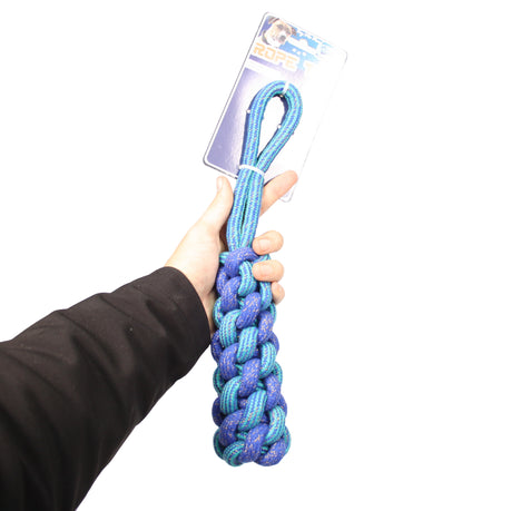 Nature One Blue Knotted Rope Dog Toy
