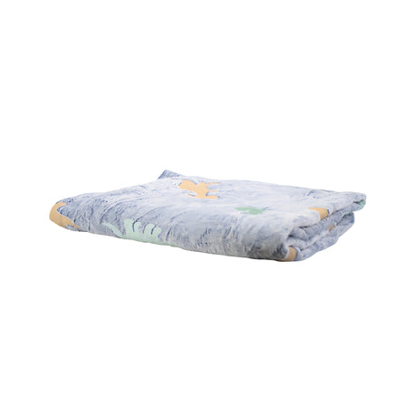 Glow In The Dark Blanket - Dinosaurs- 120 x 150