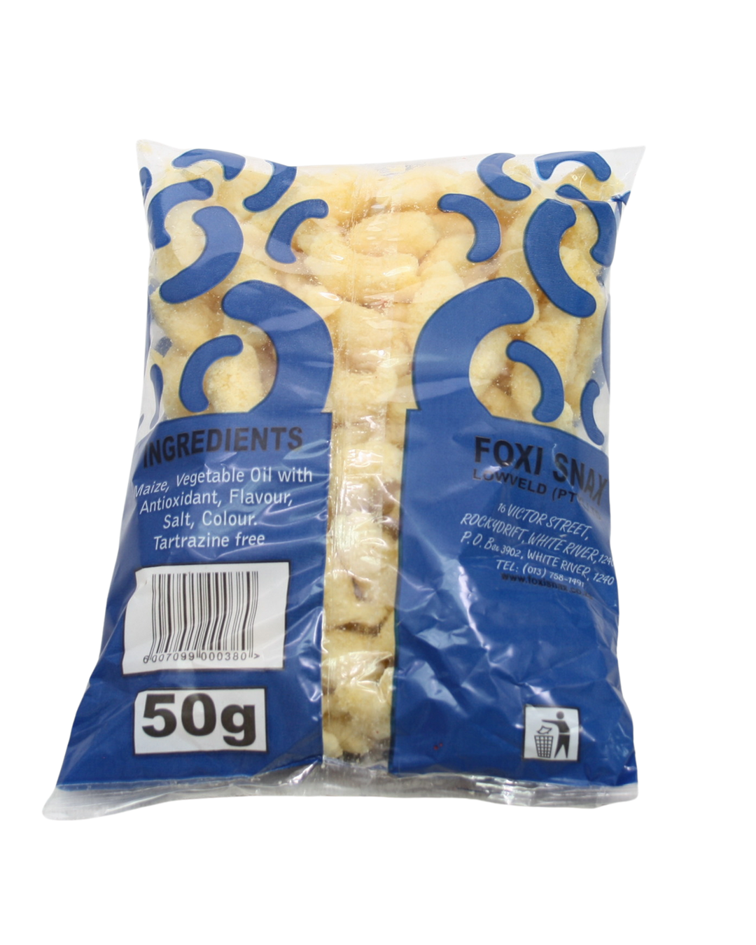 Foxi Puffs– Salt & Vinegar Flavour (20 x 50g Pack)