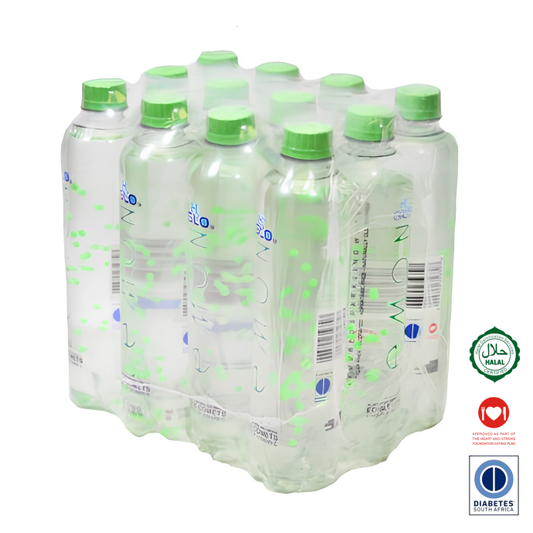H2Glo Sugar Free Sparkling Water- Lemon 12x500ml