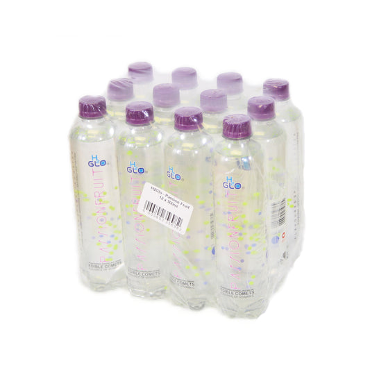 H2Glo Sugar-Free Sparkling Water- Passionfruit - 12 x 500ml