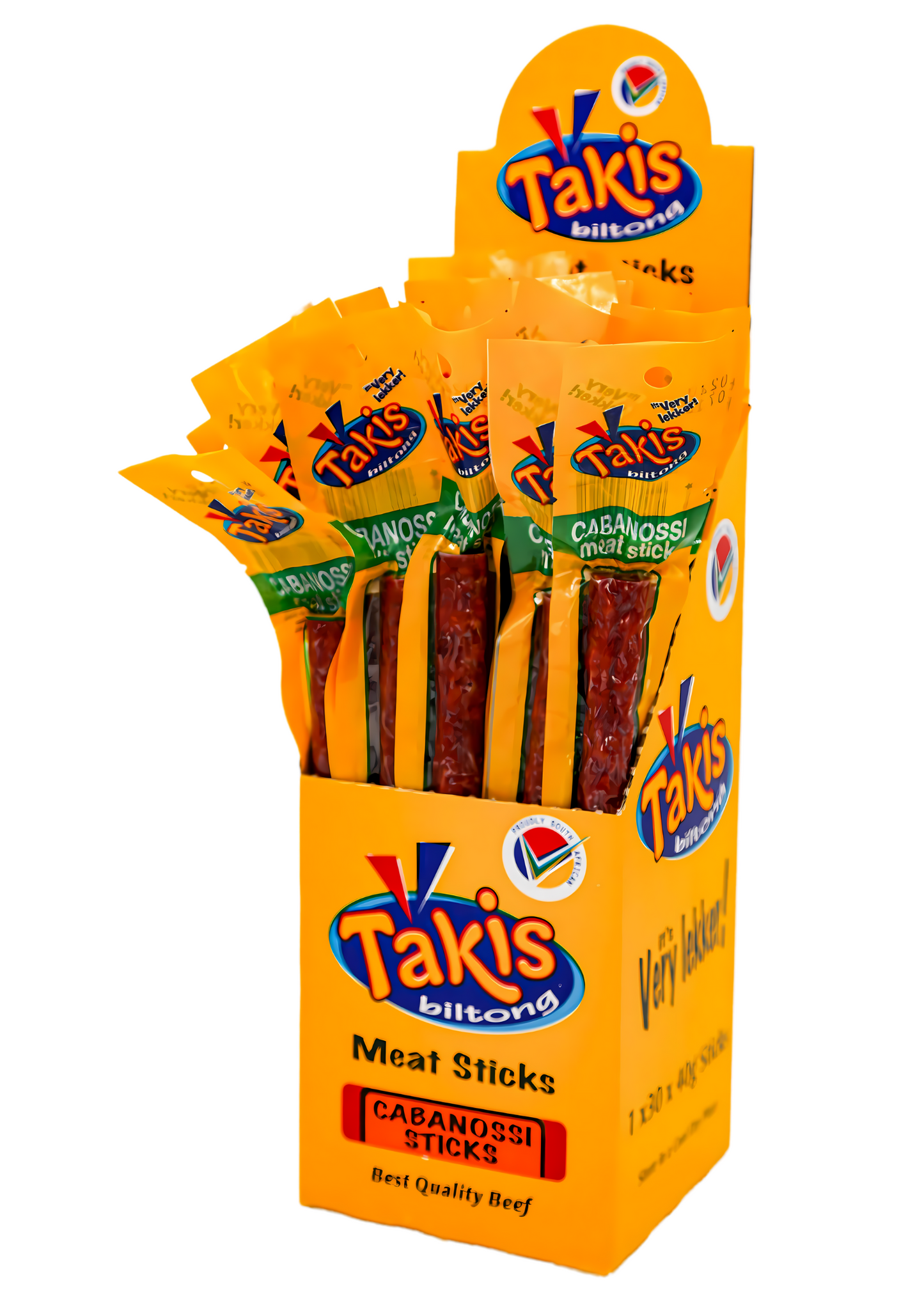 Takis Biltong Meat Sticks - Cabanossi - 30 x 40g