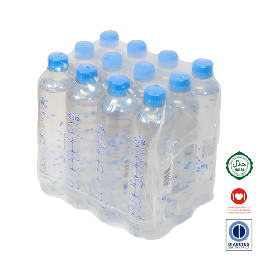 H2Glo Sugar Free Sparkling Water- Blueberry - 12 x 500ml