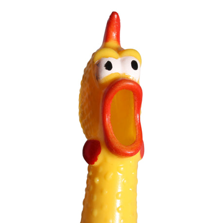 Shrilling Rubber Chicken Toy- 6.0 cm x 30.0 cm x 5.0 cm