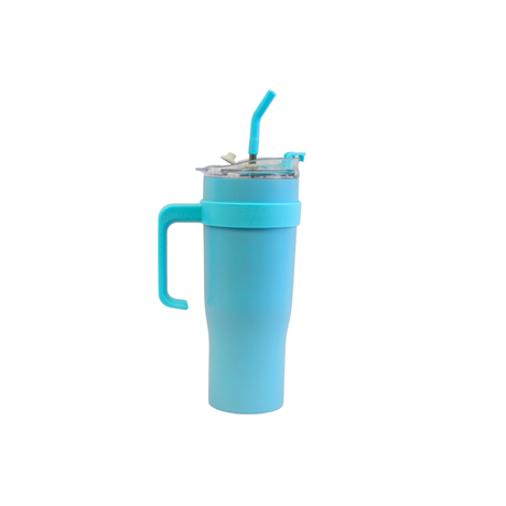 Vacuum Insulated Stainless Steel leak Proof Bottle - 1.2L- Icy Blue