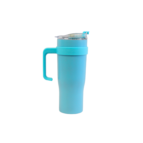 Vacuum Insulated Stainless Steel leak Proof Bottle - 1.2L- Icy Blue