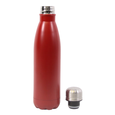 Hot and Cold Stainless Steel Bottle - 500ml- Red