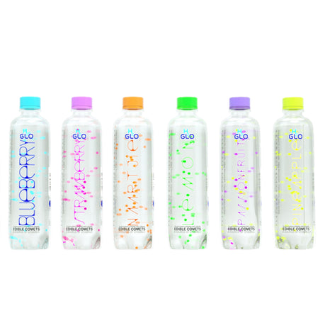 H2glo Sugar Free Sparkling Vitamin Water- Mixed Flavour Case 12x500ml