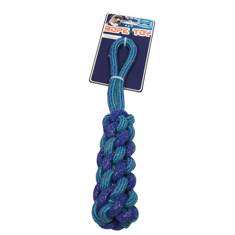 Nature One Blue Knotted Rope Dog Toy