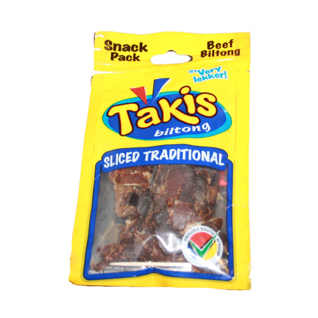 Takis Biltong Snack Pack - Sliced Traditional - Beef - 50g